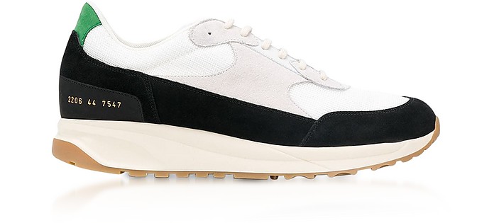 New Track Black Suede Men's Sneakers - Common Projects