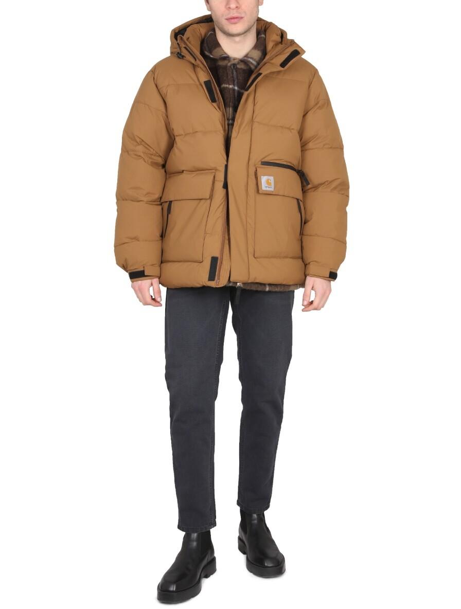 売れ筋公式店 新品 carhartt wip カーハート alpine coat ダウン M