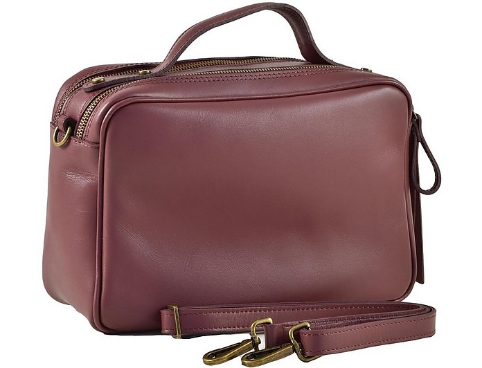 Women's Bordeaux Handbag - Corsia