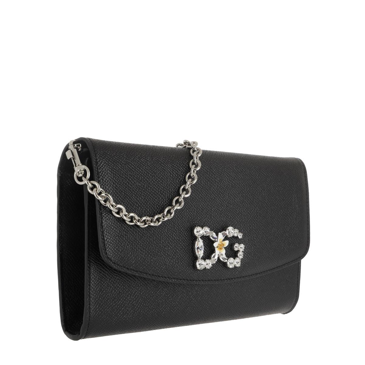 Dolce&Gabbana Cyclamen small Dauphine wallet