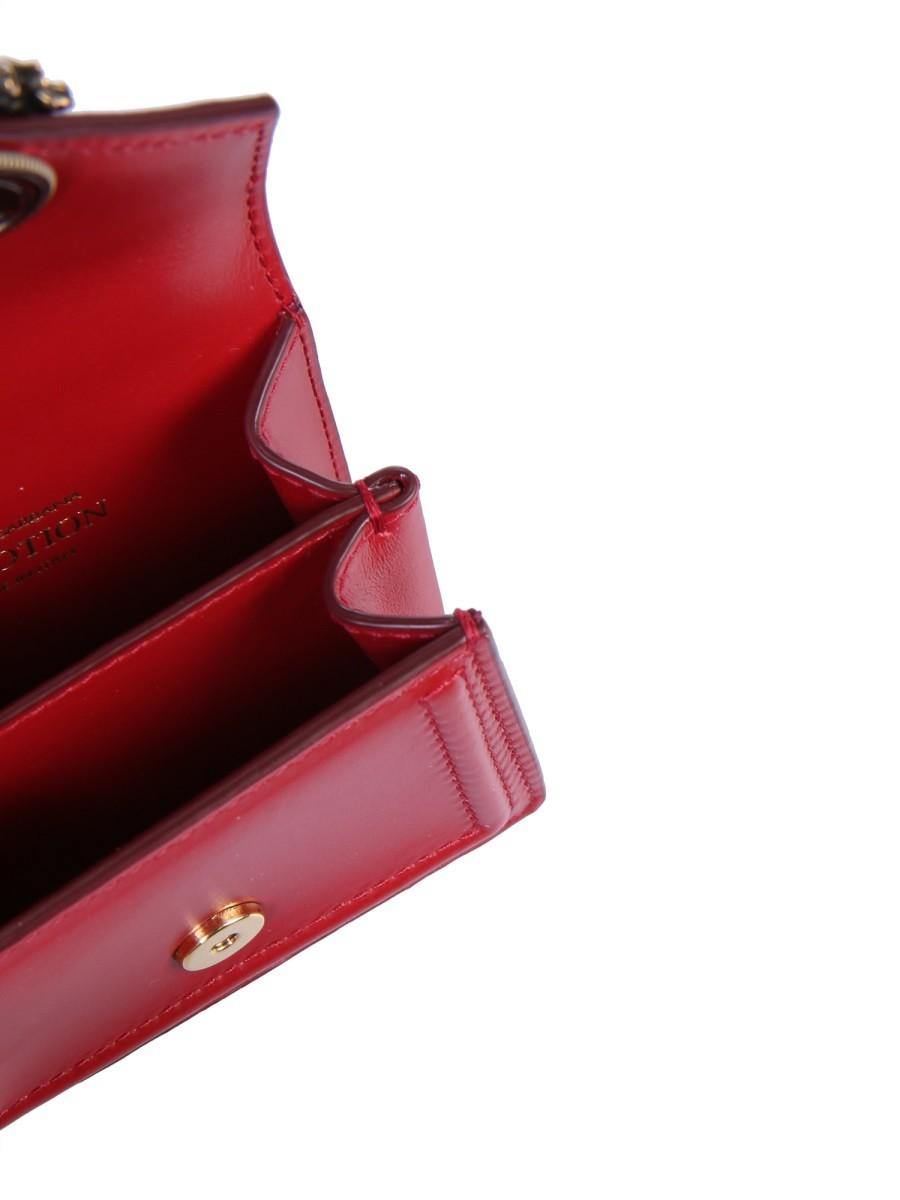 Welcome leather handbag Dolce & Gabbana Red in Leather - 22871470