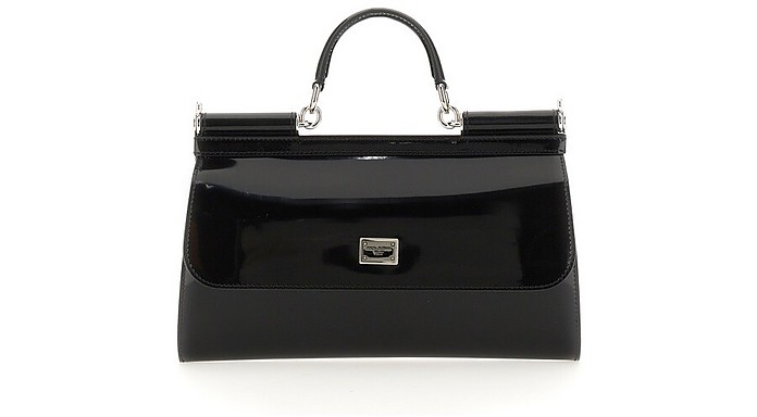 Kim Sicily Leather Bag - Dolce & Gabbana
