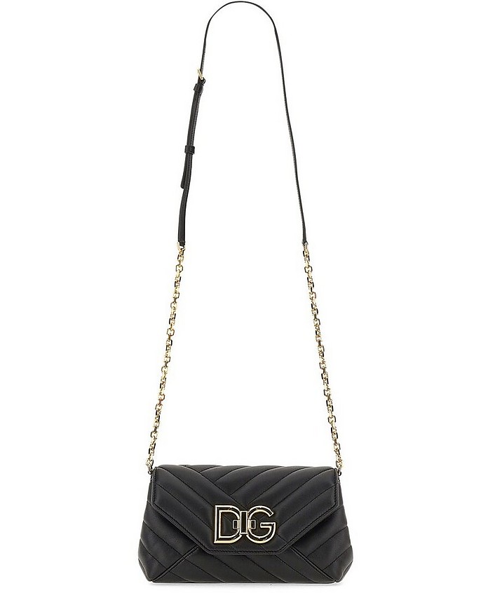 Shoulder Bag With Logo - Dolce & Gabbana