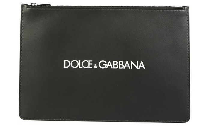 Leather Document Holder - Dolce & Gabbana