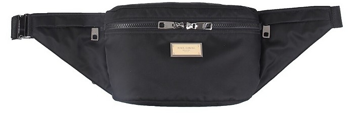 Belt Bag With Logo Label - Dolce & Gabbana