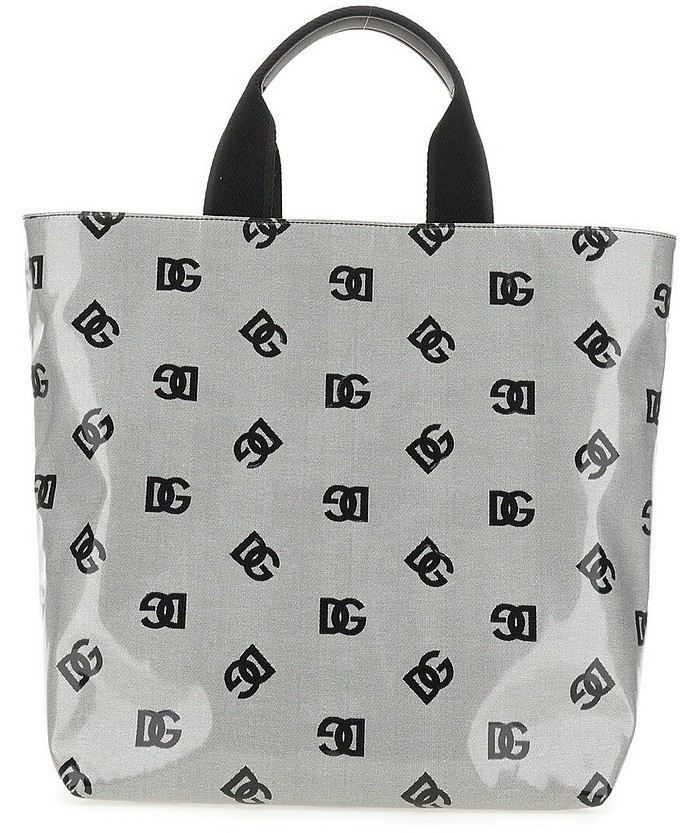 Shopper Bag With Logo - Dolce & Gabbana