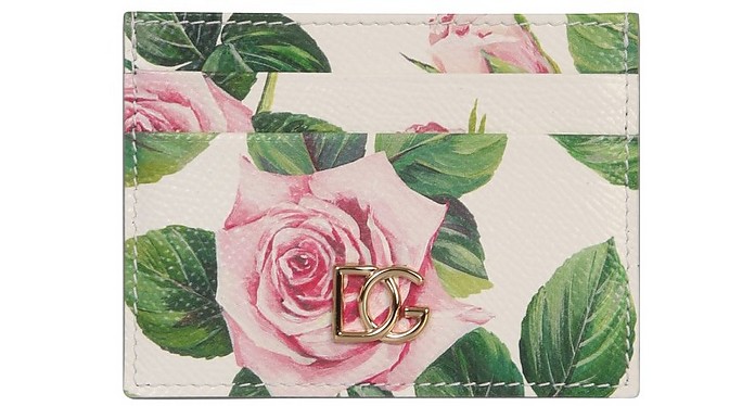 Leather Card Holder - Dolce & Gabbana / h`F&Kbo[i