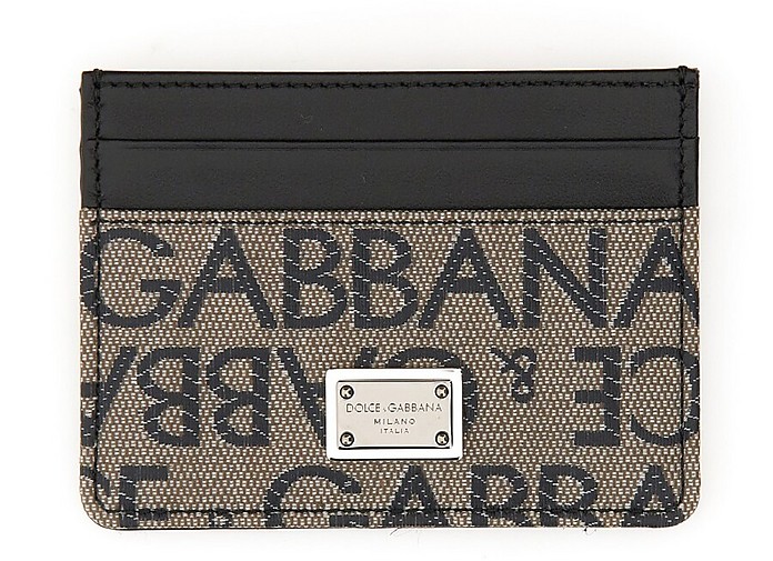 Leather Card Holder - Dolce & Gabbana