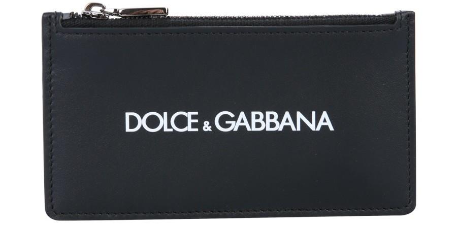 Dolce & Gabbana Vertical Credit Card Holder at FORZIERI