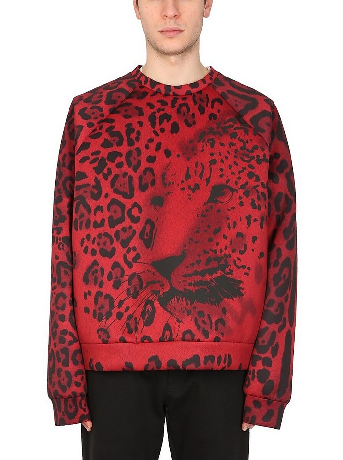 Leopard Print Sweatshirt - Dolce & Gabbana
