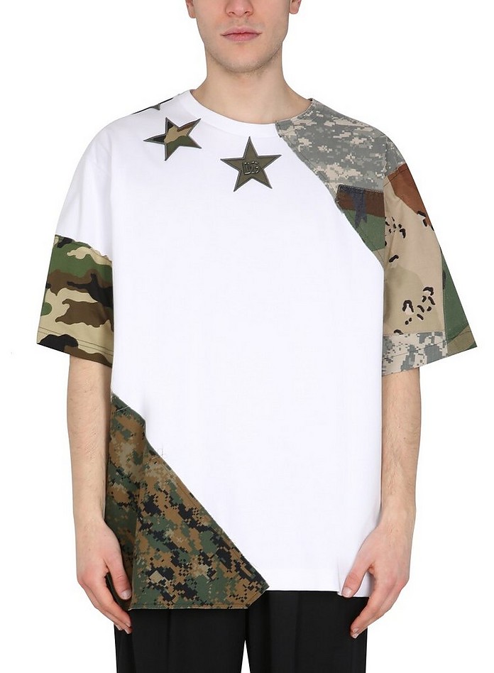 "Patchwork Camouflage" T-Shirt - Dolce & Gabbana