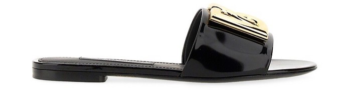 Dg Logo Slide Sandal - Dolce & Gabbana