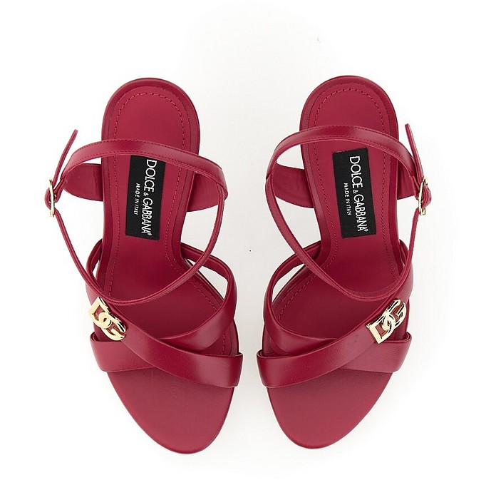 Dg Logo Sandal - Dolce & Gabbana
