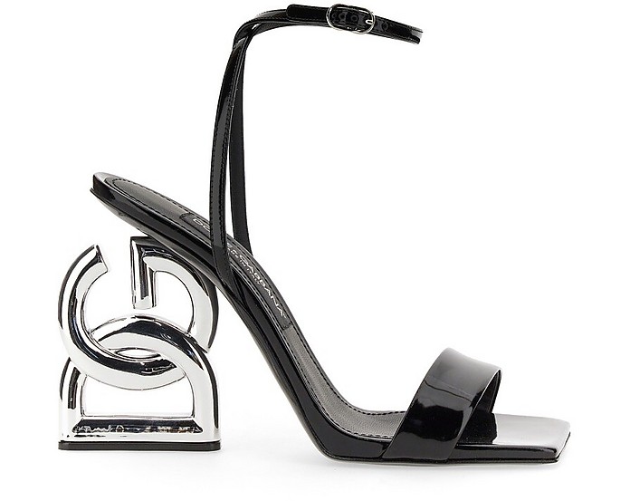 Sandal With Logo - Dolce & Gabbana