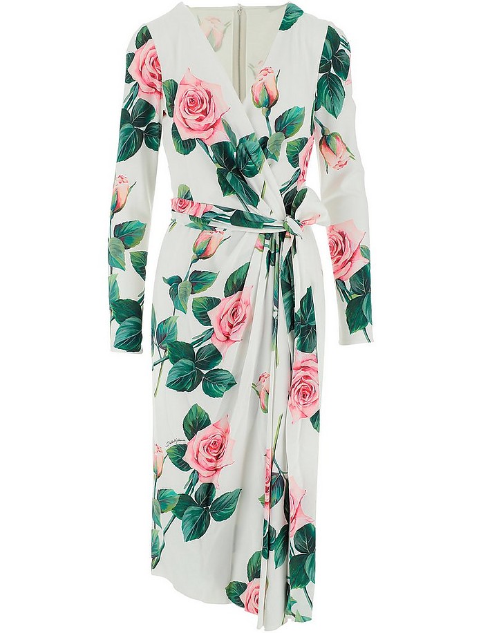 Floral Print Women's Dress - Dolce & Gabbana / h`F&Kbo[i