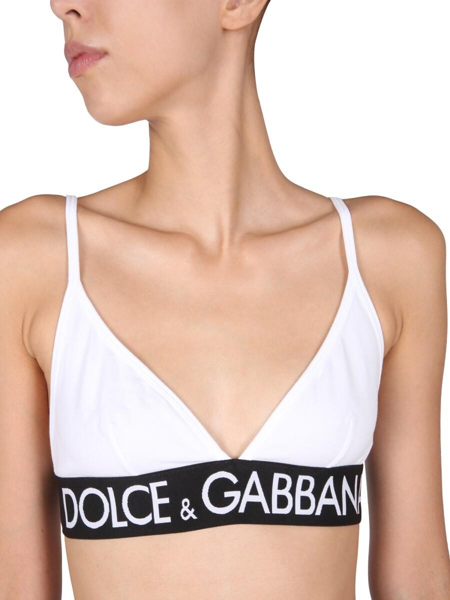 Dolce & Gabbana Top With Logo Band 2 at FORZIERI