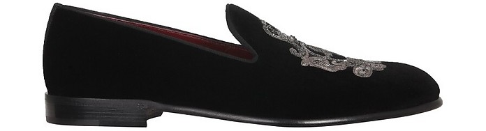 Velvet Slippers - Dolce & Gabbana