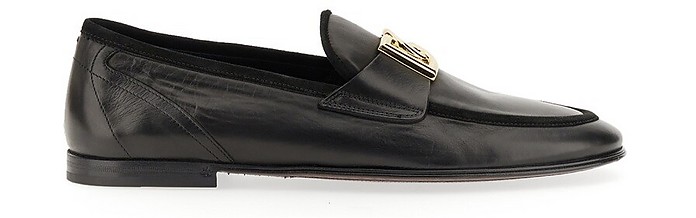 Loafer With Logo - Dolce&Gabbana