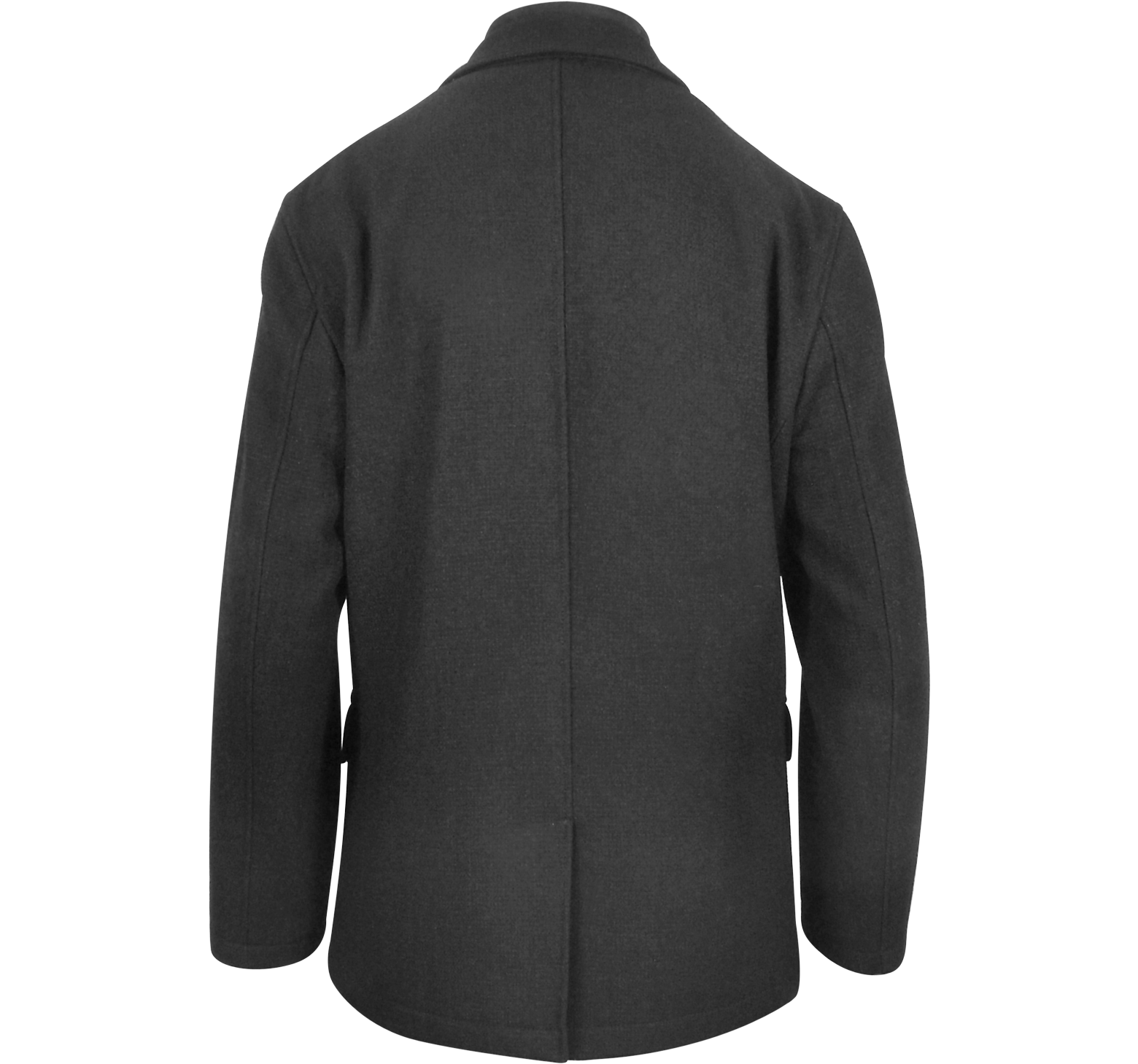 Delahaye Black Wool Three-button Jacket 38