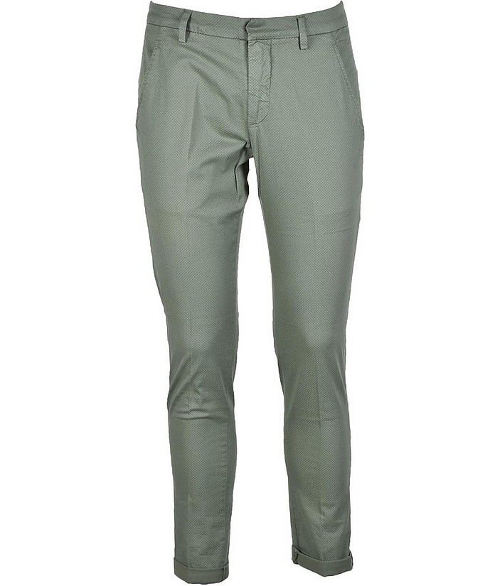 Men's Green Pants - Dondup
