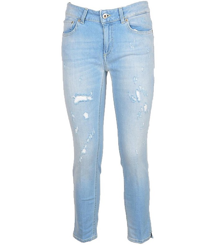 Women's Sky Blue Jeans - Dondup