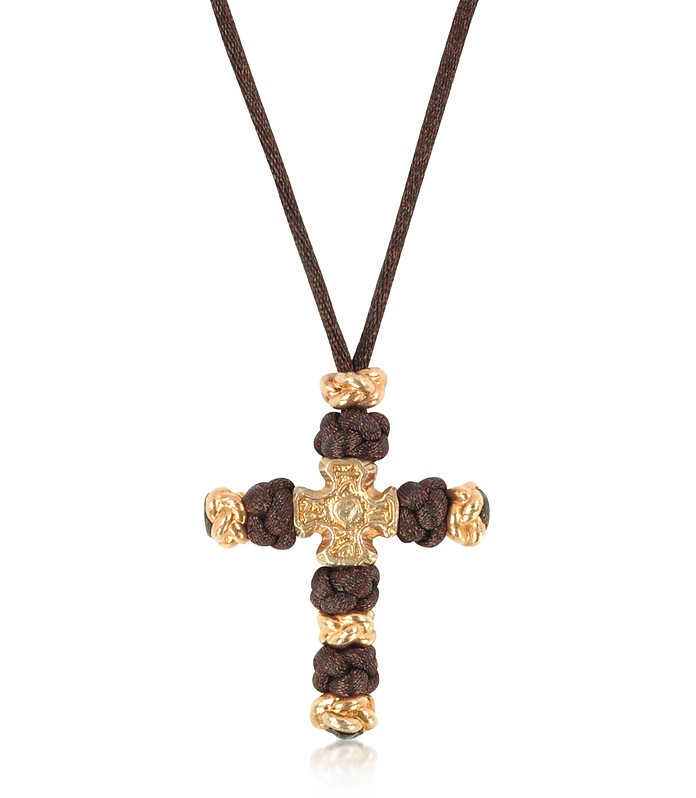 Collana con Croce in Oro - Be Unique