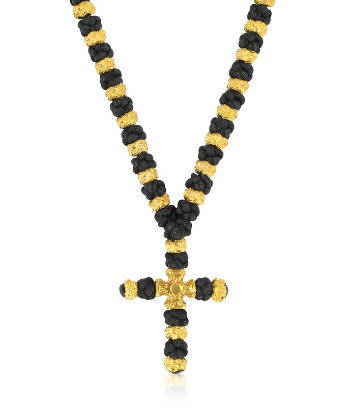 18k Gold Cross Necklace 100 - Be Unique