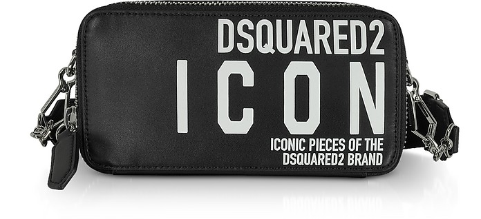 Pill New Icon Calf Leather Crossbody Bag - DSquared2