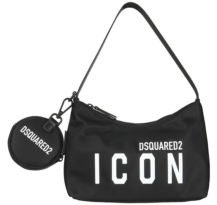Hobo Bag With Icon Print - DSquared