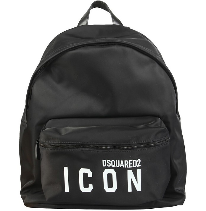 Backpack With Icon Print - DSquared2 / ディースクエアード2