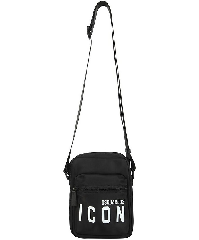 Crossbody Bag With Icon Print - DSquared2