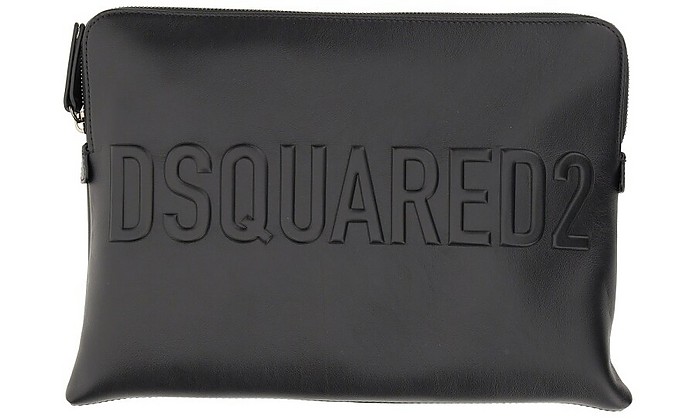 Leather Clutch - DSquared2