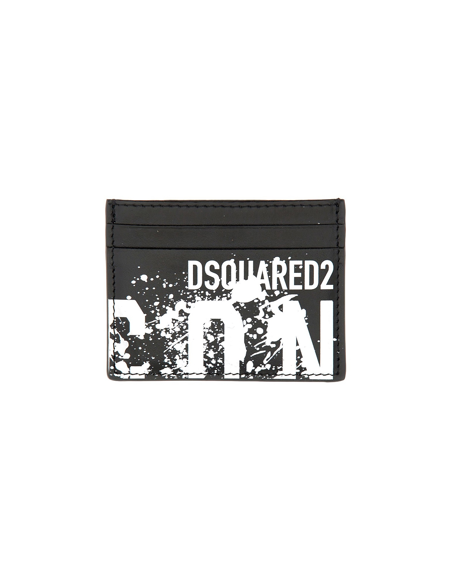 Dsquared2 Designer Men's Bags Card Holder "icon" In Black
