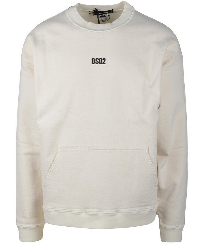 Men's White Sweatshirt - DSquared2