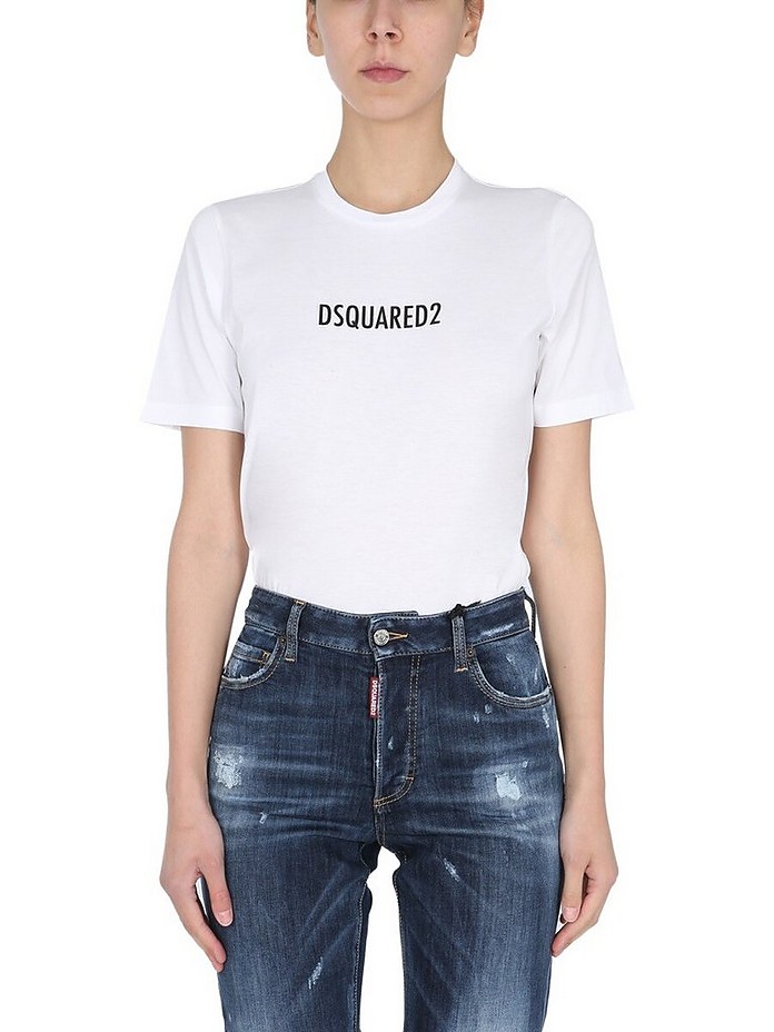 T-Shirt With Logo - DSquared
