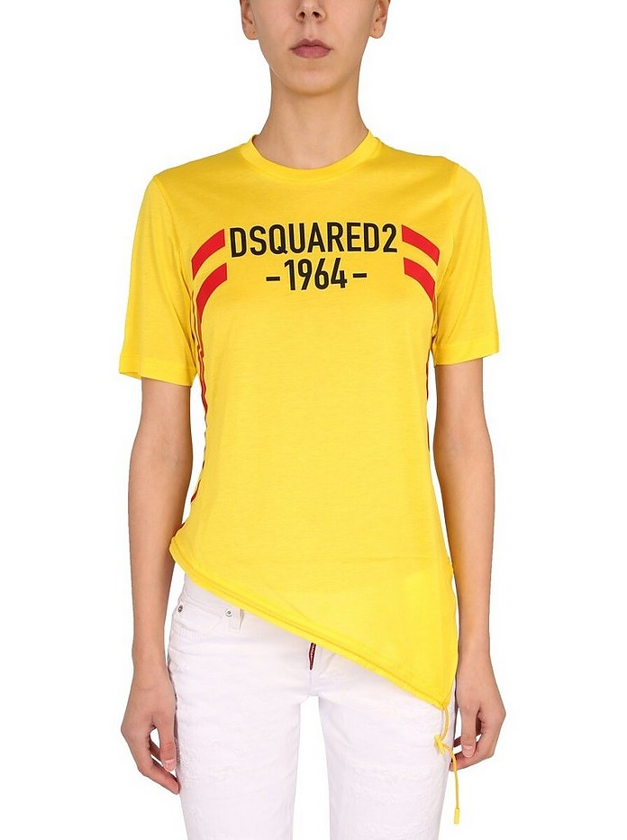 T-Shirt With Drawstring - DSquared2