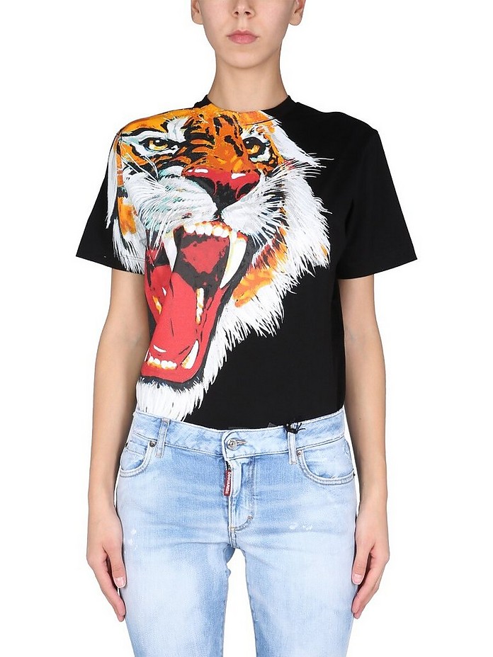 "Tiger" T-Shirt - DSquared Dη