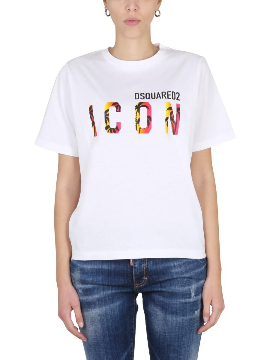 新品 ディースクエアード2 ICON Tシャツ ホワイト