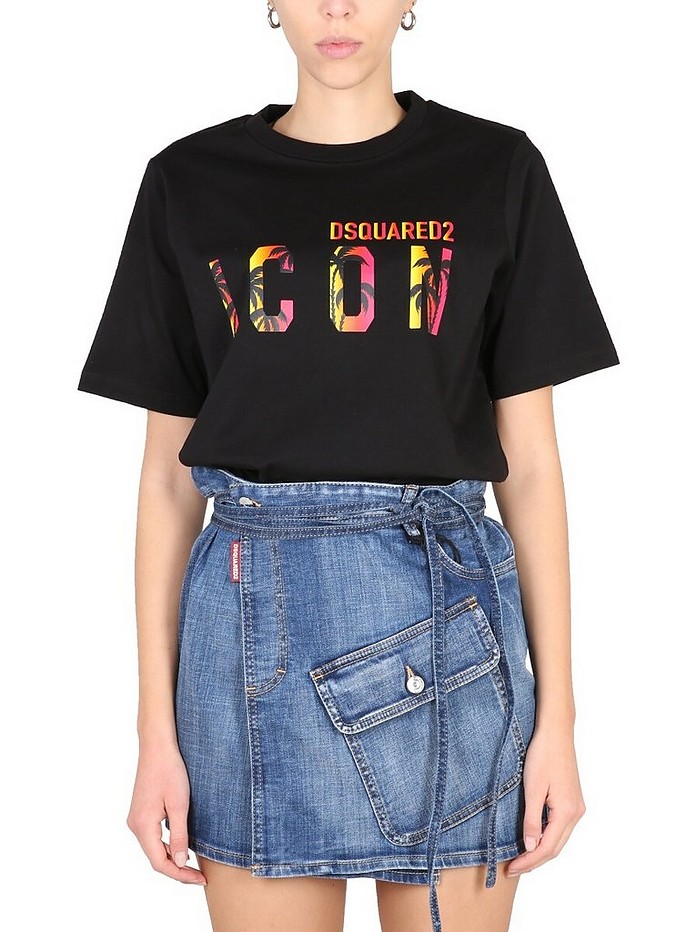 Sunset Easy Icon T-Shirt - DSquared