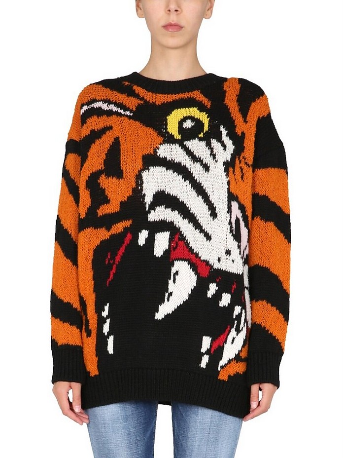 Oversize Fit Sweater - DSquared2