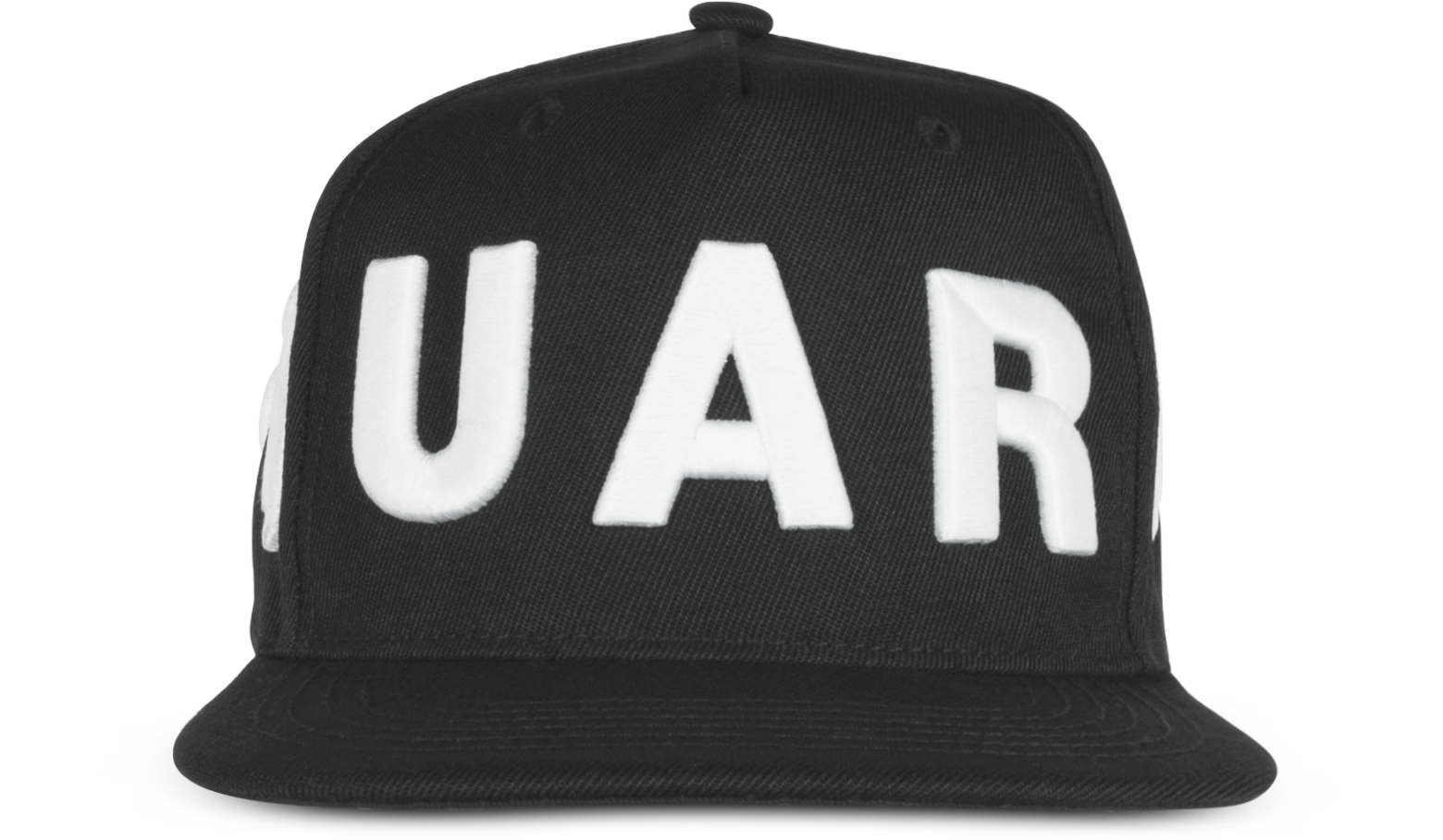 black and white dsquared cap
