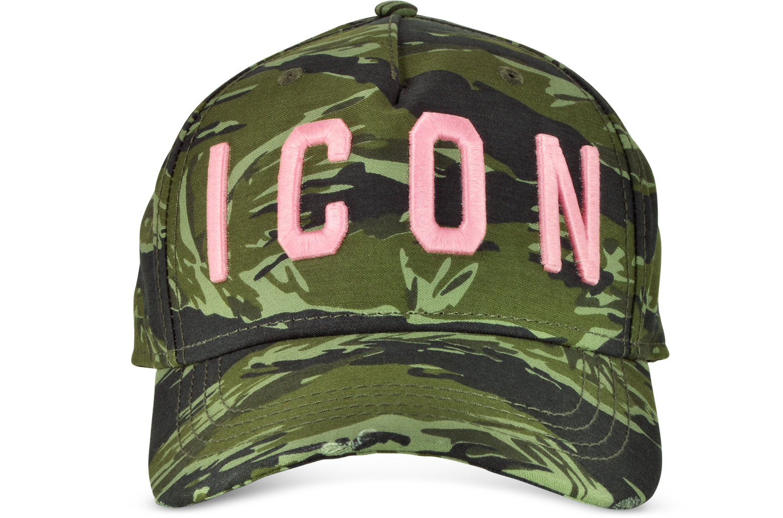 DSquared2 Green/Pink Embroidered Icon 
