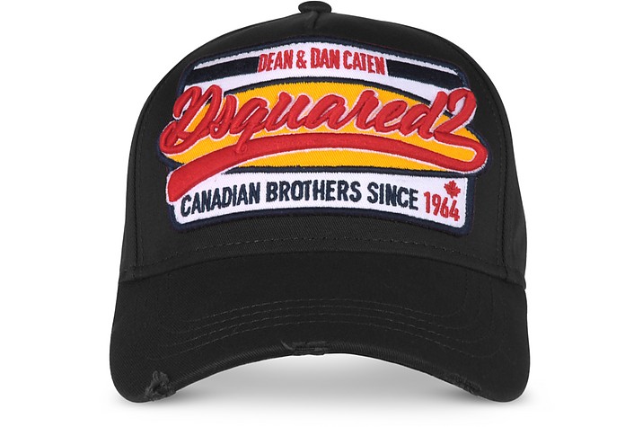 Cappello da Baseball D2 Canadian Brothers in Cotone - DSquared2