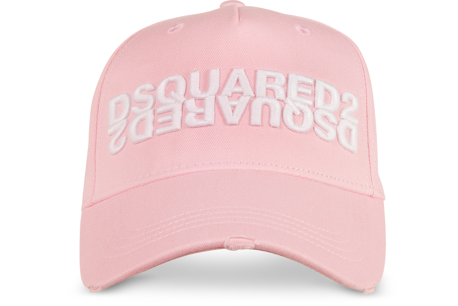 DSquared2 Pink Gabardine Cotton Mirror 