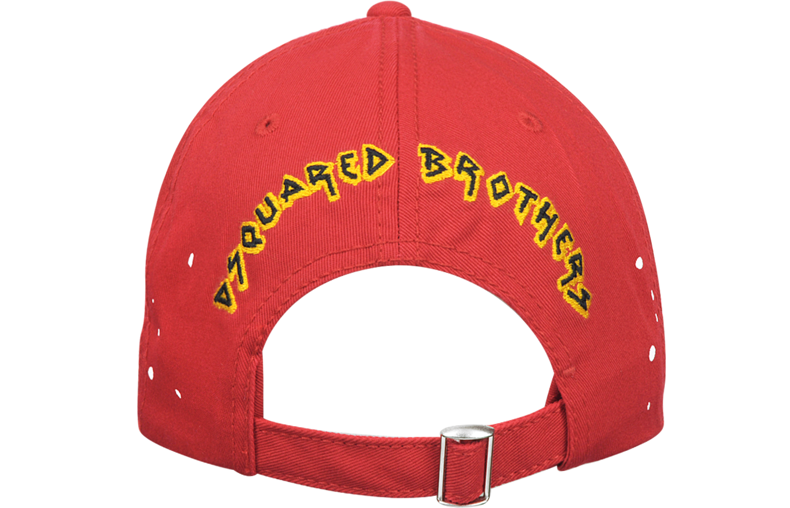 casquette dsquared rouge caten band