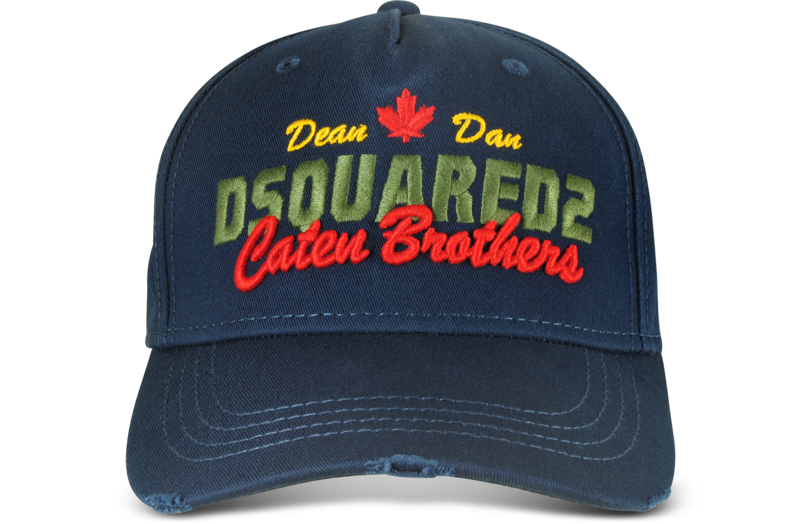 navy blue dsquared cap