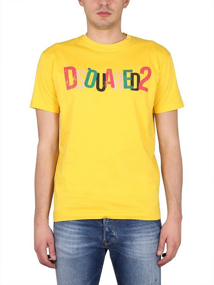 T-Shirt With Logo - DSquared