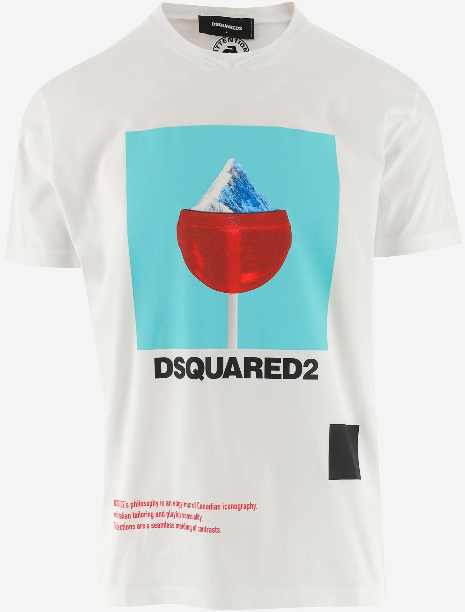DSquared2 Men's T-Shirt L at FORZIERI