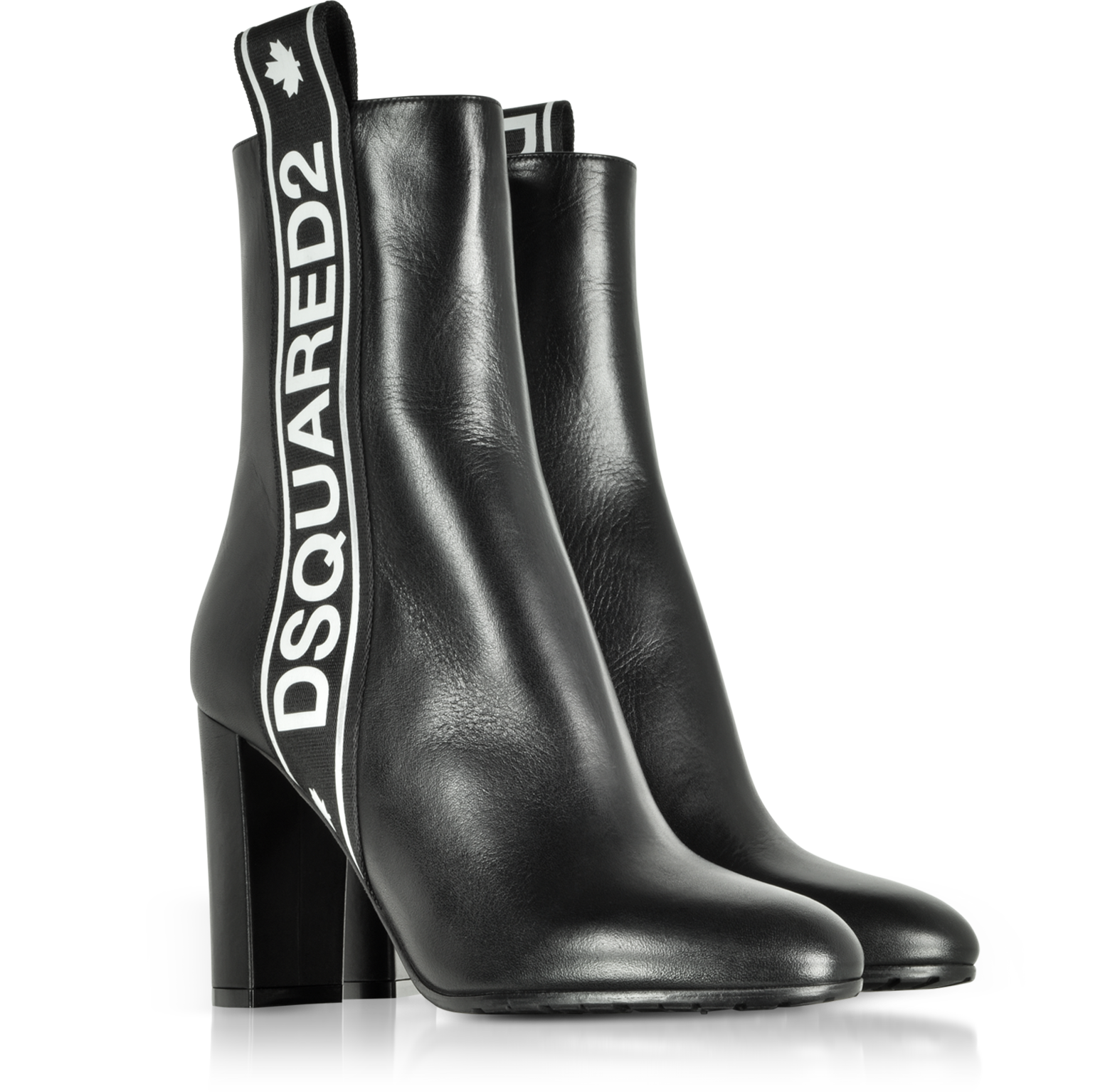 bronx hip hop dsquared2 tape ankle boots