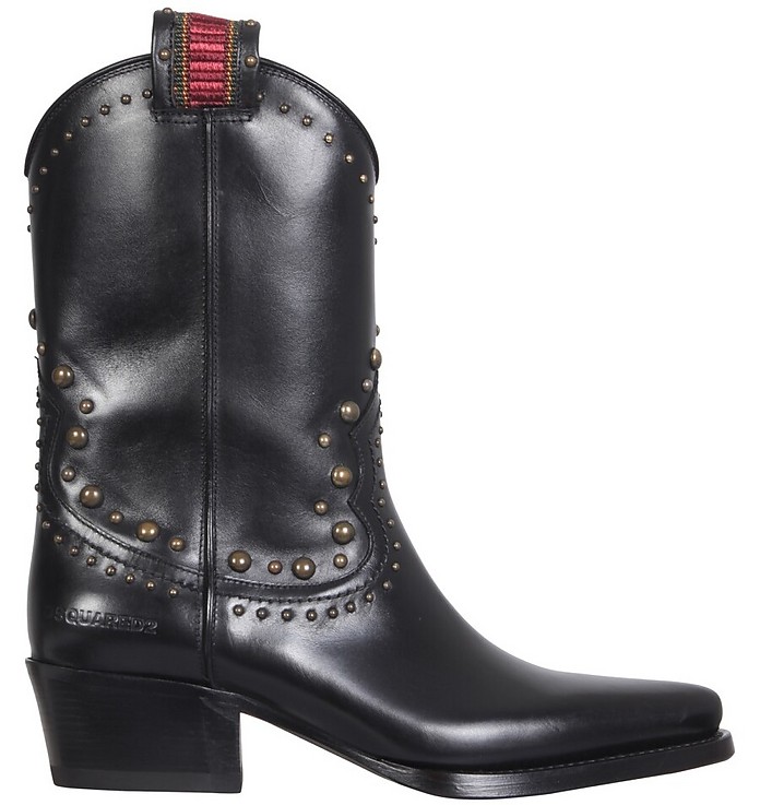 Leather Boots - DSquared Dη